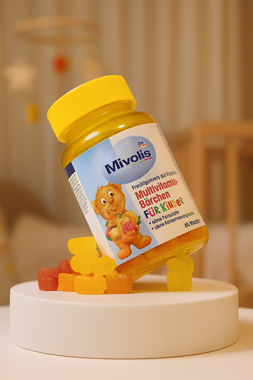 پاستیل مولتی ویتامین میولیس 60گرم