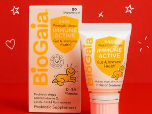 قطره پروبیوتیک کودک BioGaia Immune Active + ویتامین پنج میل برای نوزادان و کودکان نوپا 0 تا 36 ماهه
