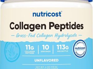 پودر پپتیدهای کلاژن نوتریکاست ۴ اونس (بدون طعم)
