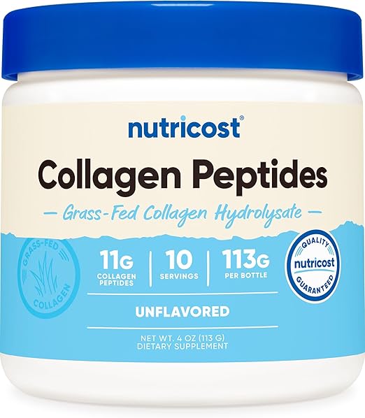 پودر پپتیدهای کلاژن نوتریکاست ۴ اونس (بدون طعم)